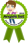 Angie's List Super Service Award - 2012